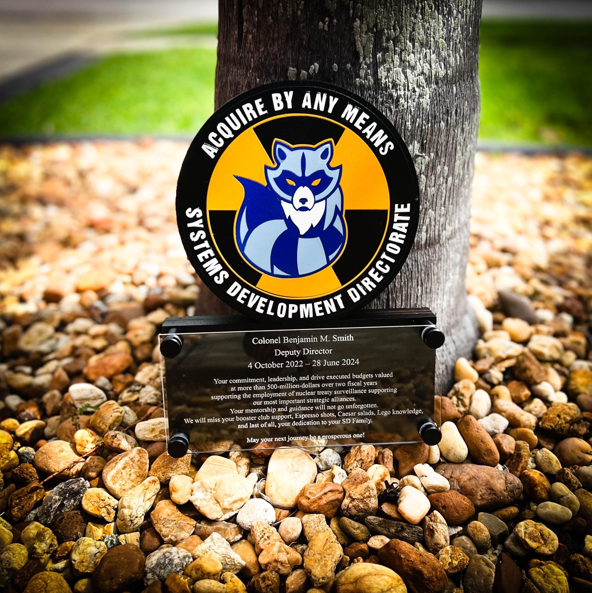 Custom Badge Plaque - Engrave With Purpose