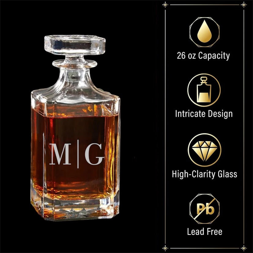 Whiskey Decanter - Engrave With Purpose