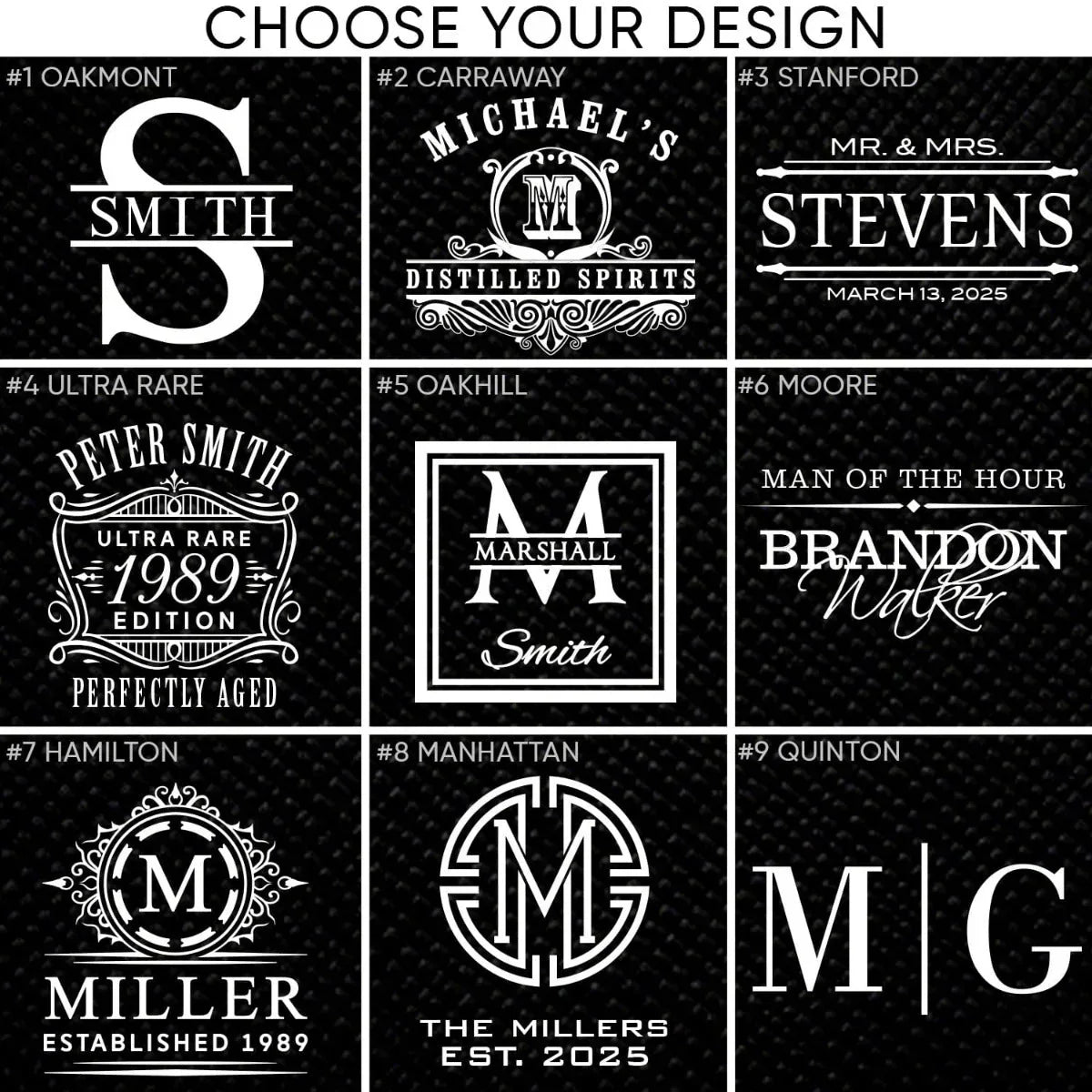 Whiskey Decanter - Engrave With Purpose