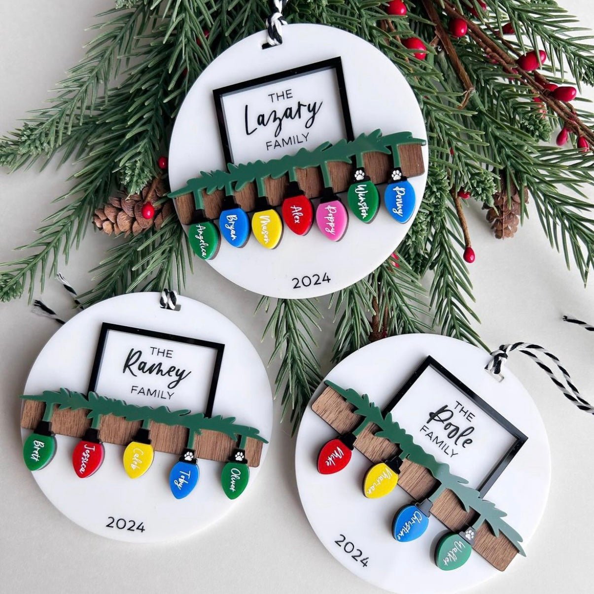 Light Bulb Ornament - Engrave With Purpose