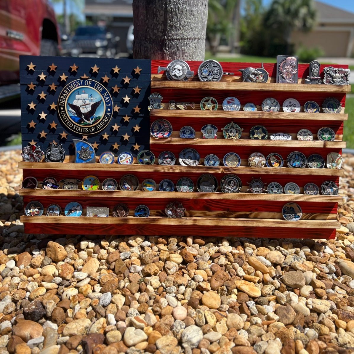 Challenge Coin Flag - Engrave With Purpose