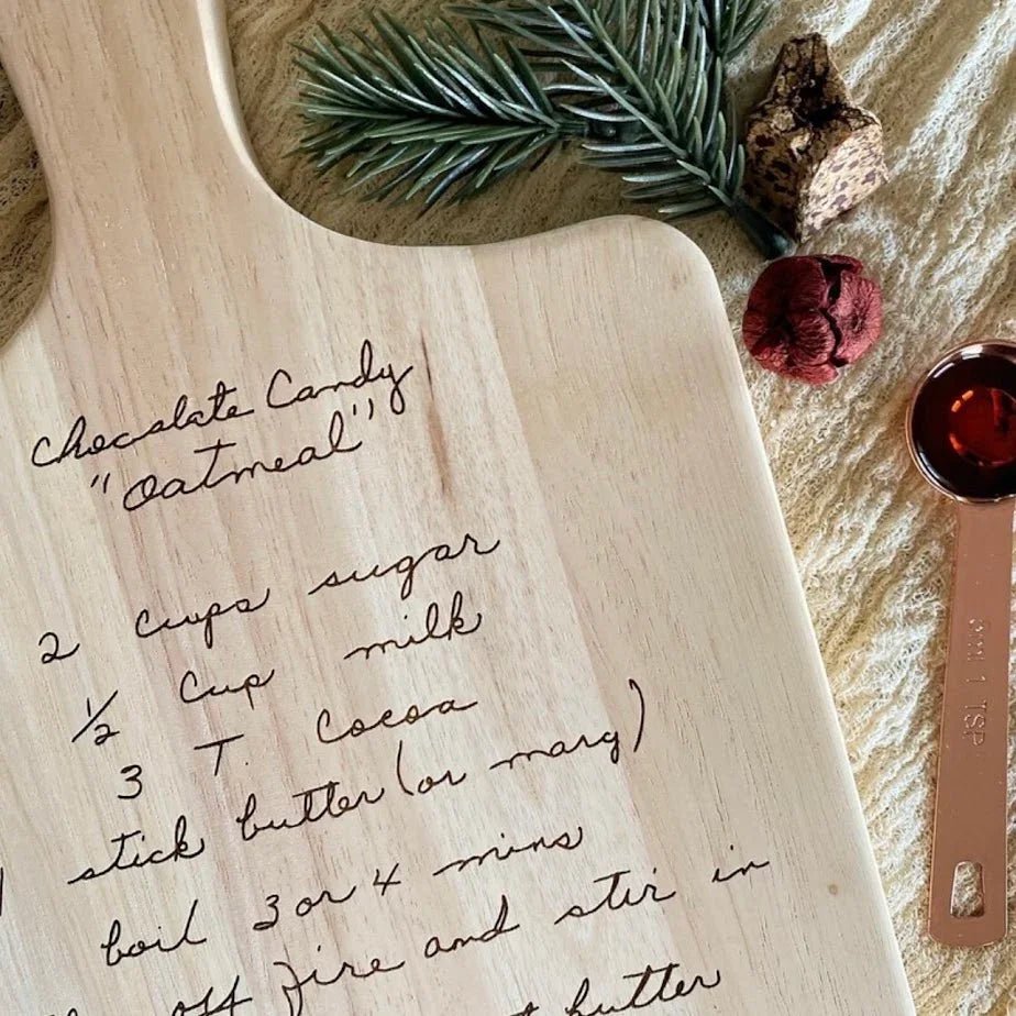 Engraved Recipe Board - Engrave With Purpose