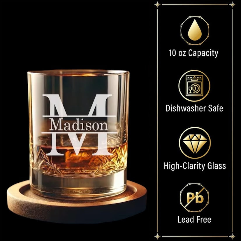 Engraved Rocks Glasses - Engrave With Purpose