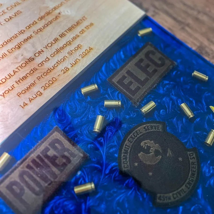 Live Edge Resin Plaques - Engrave With Purpose