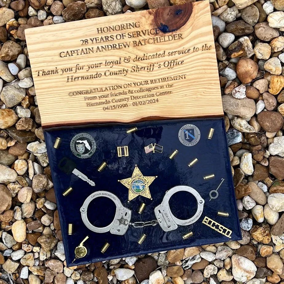 Live Edge Resin Plaques - Engrave With Purpose