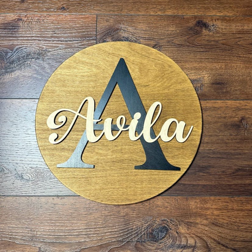 Last Name Sign - Engrave With Purpose