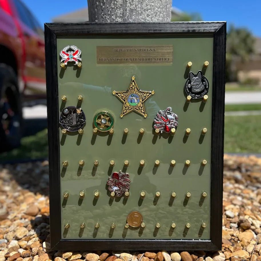 Challenge Coin Display - Engrave With Purpose