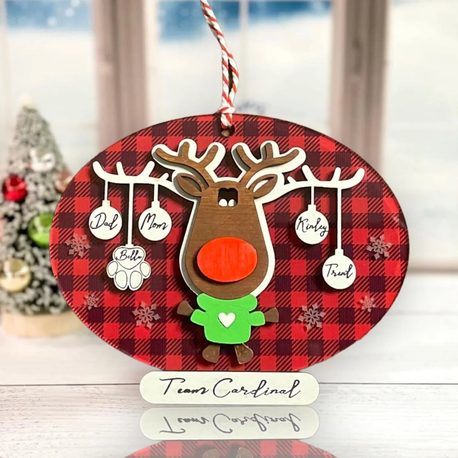 Family Ornament - Engrave With Purpose