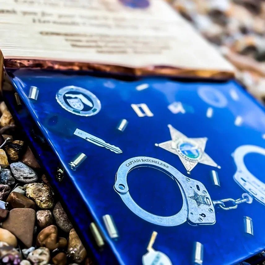 Live Edge Resin Plaques - Engrave With Purpose