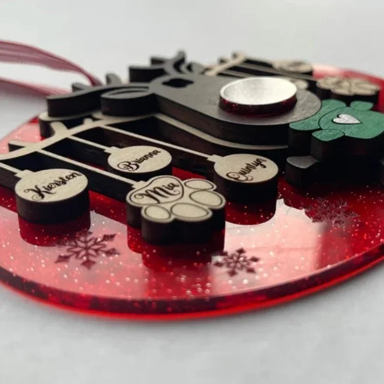 Family Ornament - Engrave With Purpose