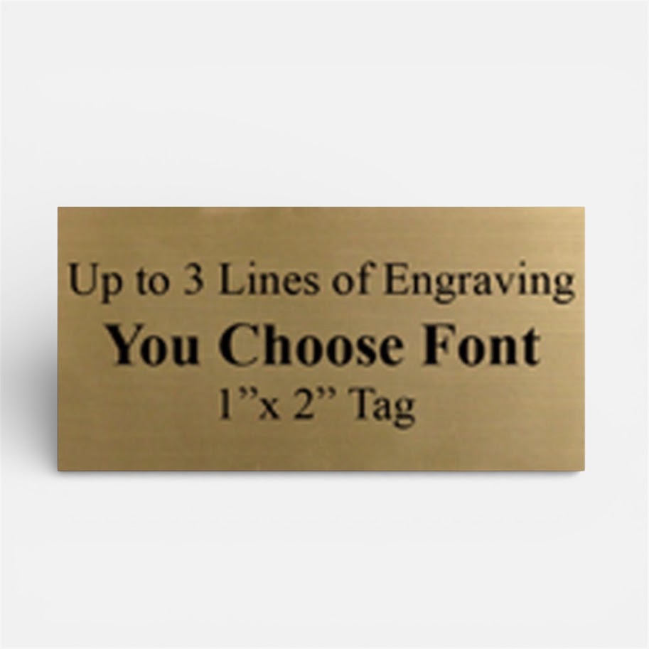 Engraved Name Plate - Engrave With Purpose 