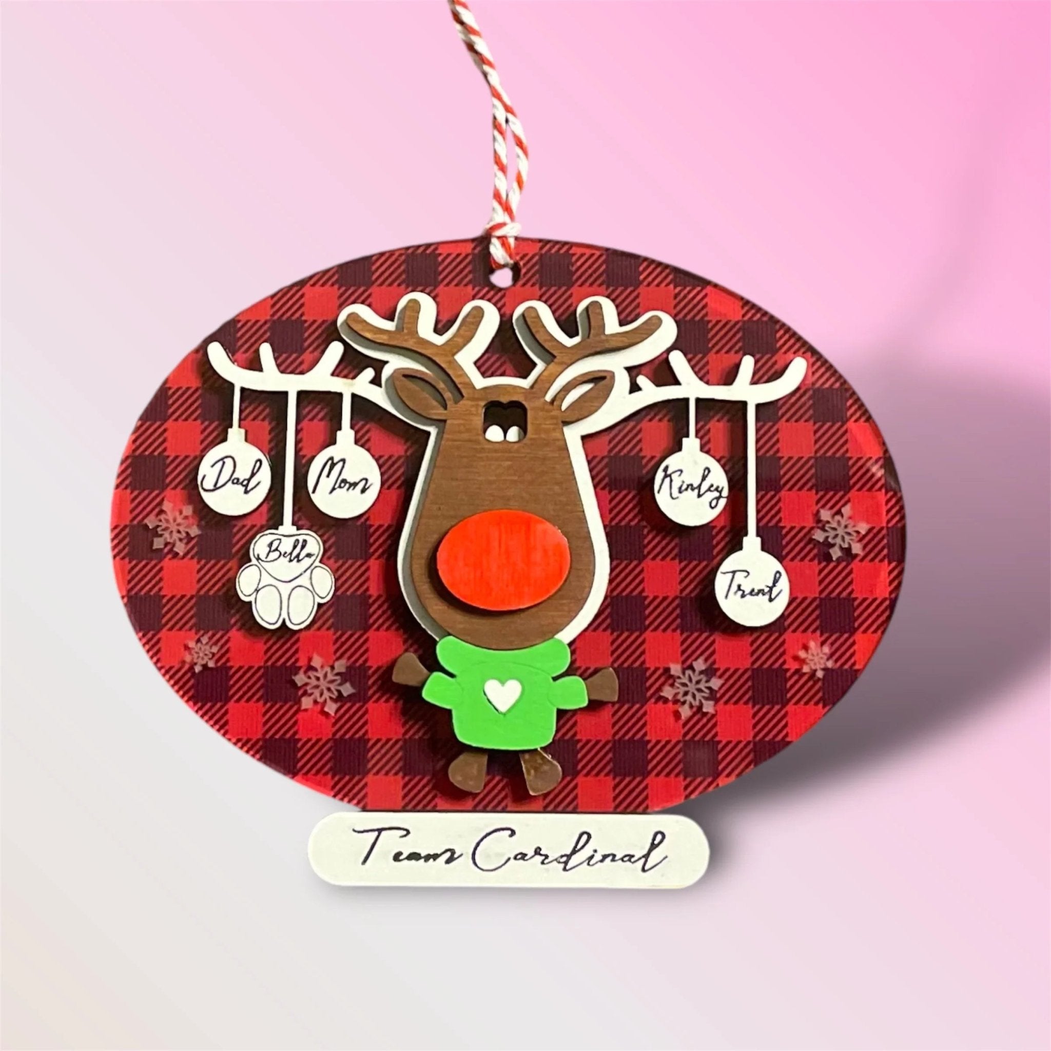 Family Ornament - Engrave With Purpose