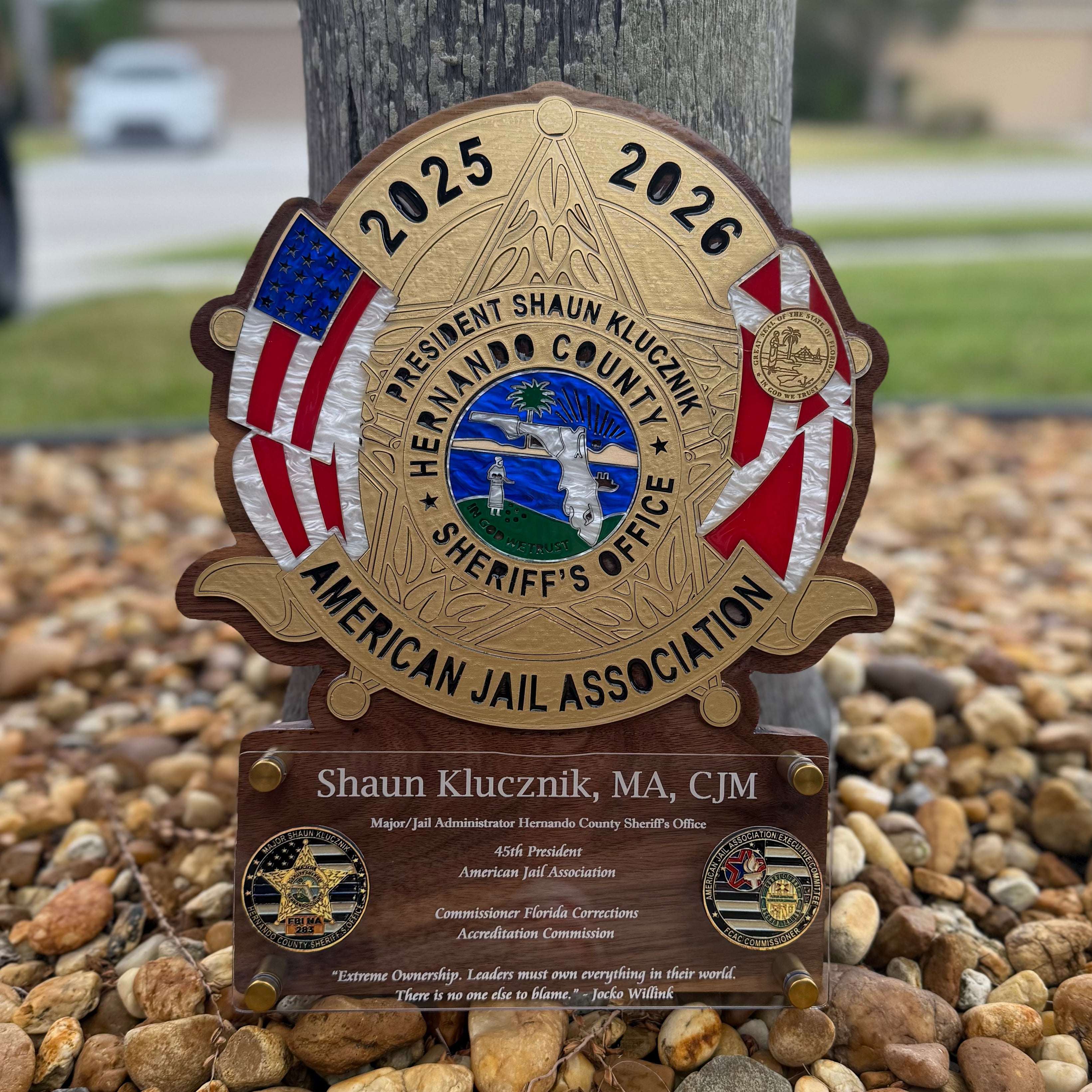 Custom Badge Plaque