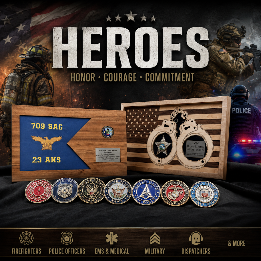 Military and first responder awards