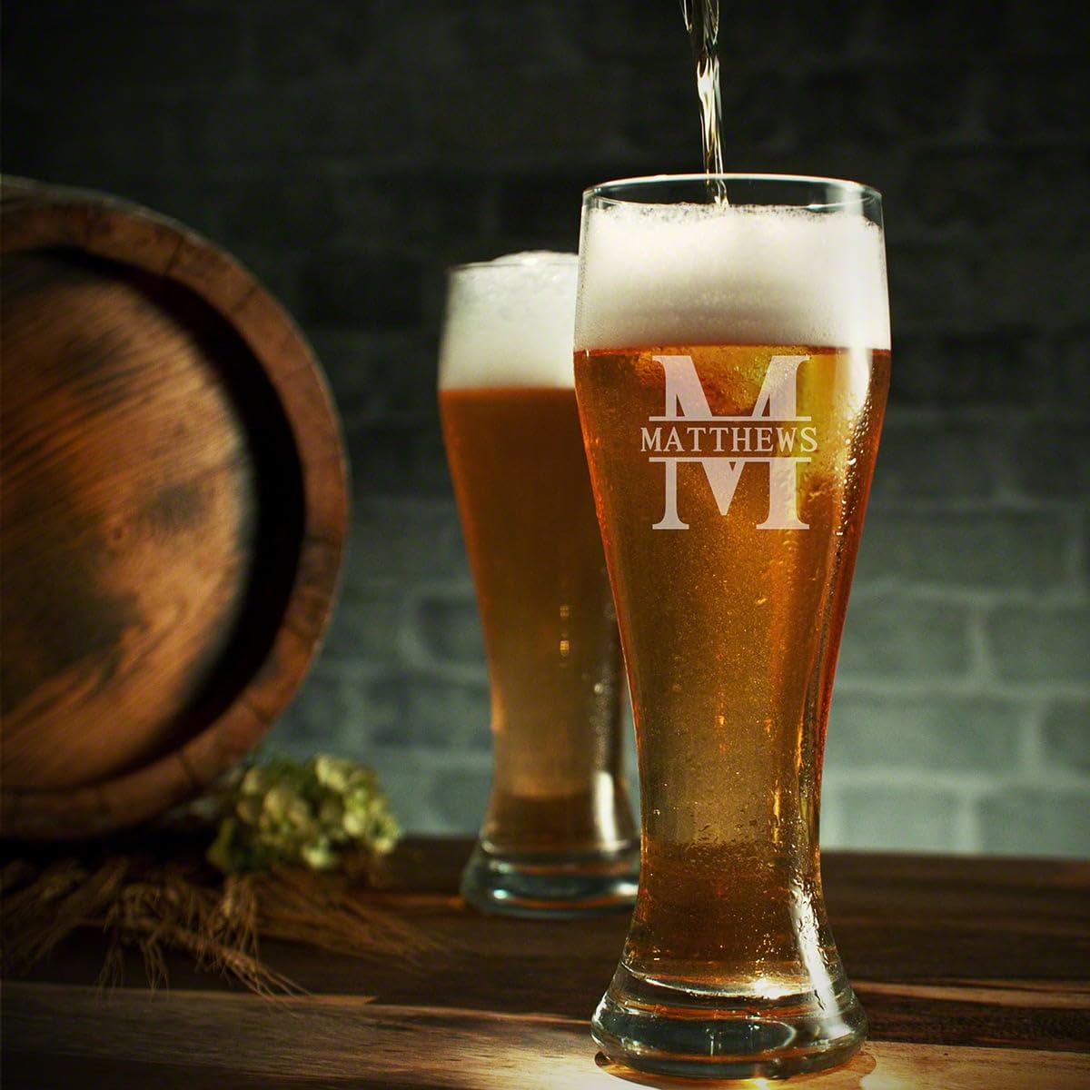 Beer Pilsner Glass - Engrave With Purpose