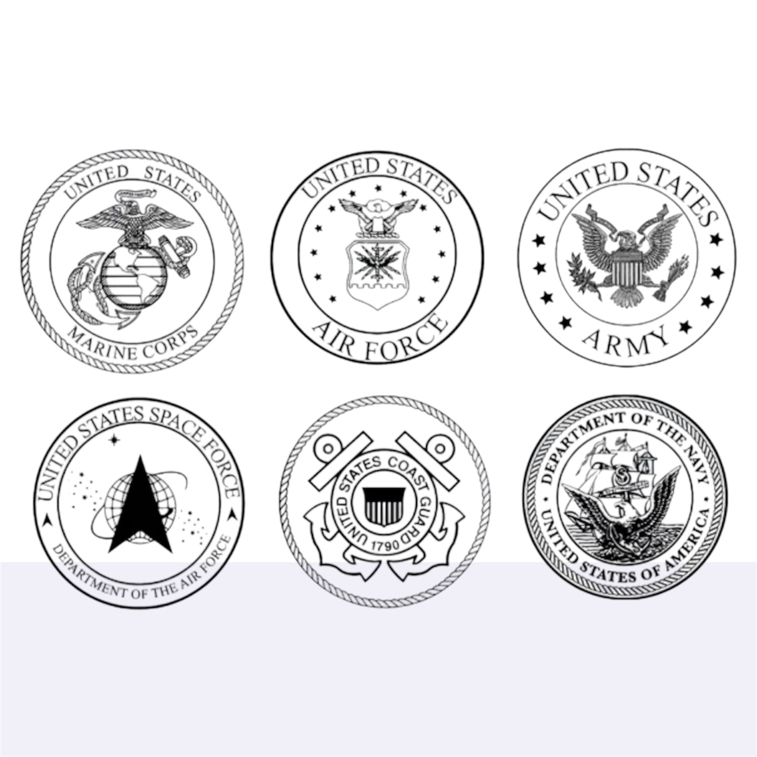 Military logos