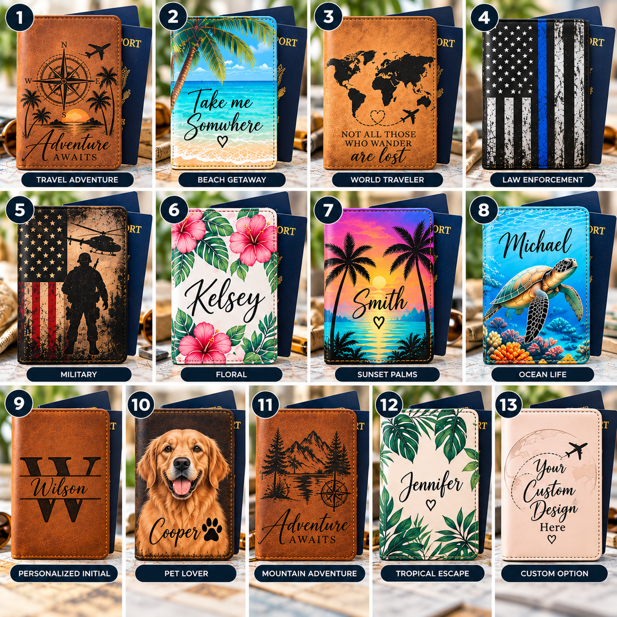 Passport Book Design options 