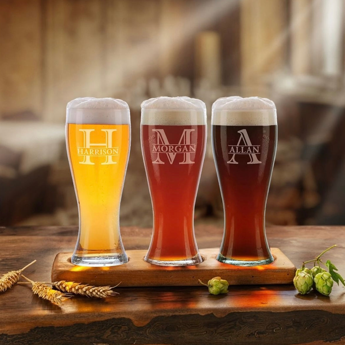 Personalized Beer Pilsner Glass