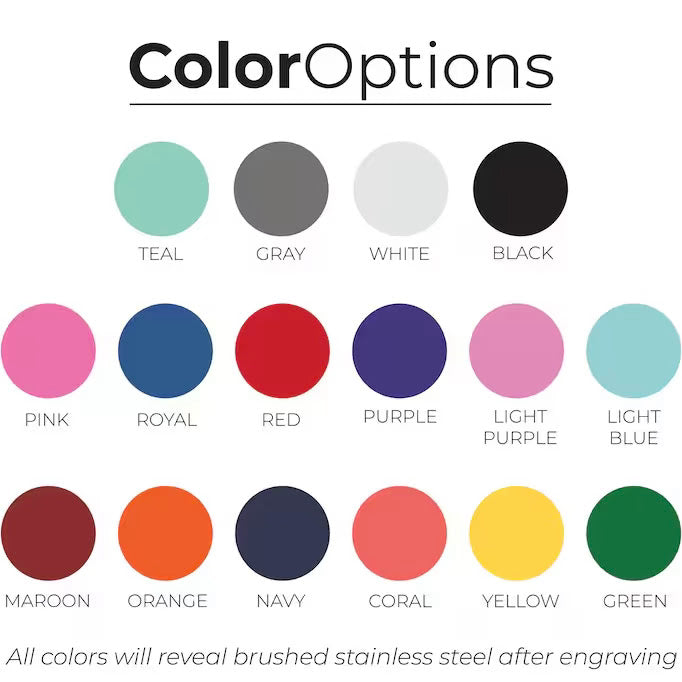 30oz tumbler color options 