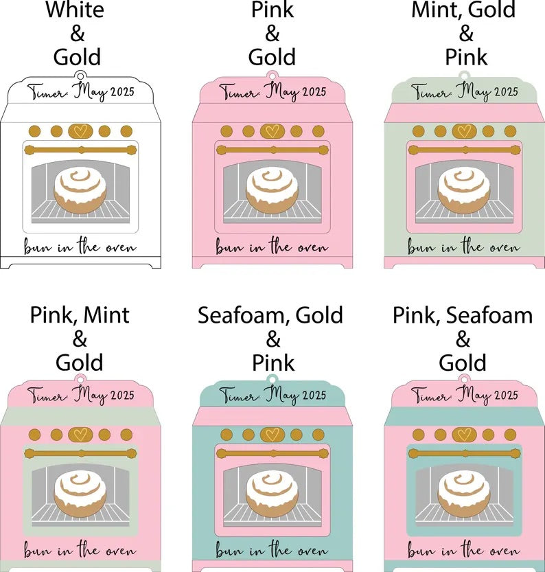 bun in the oven color options 