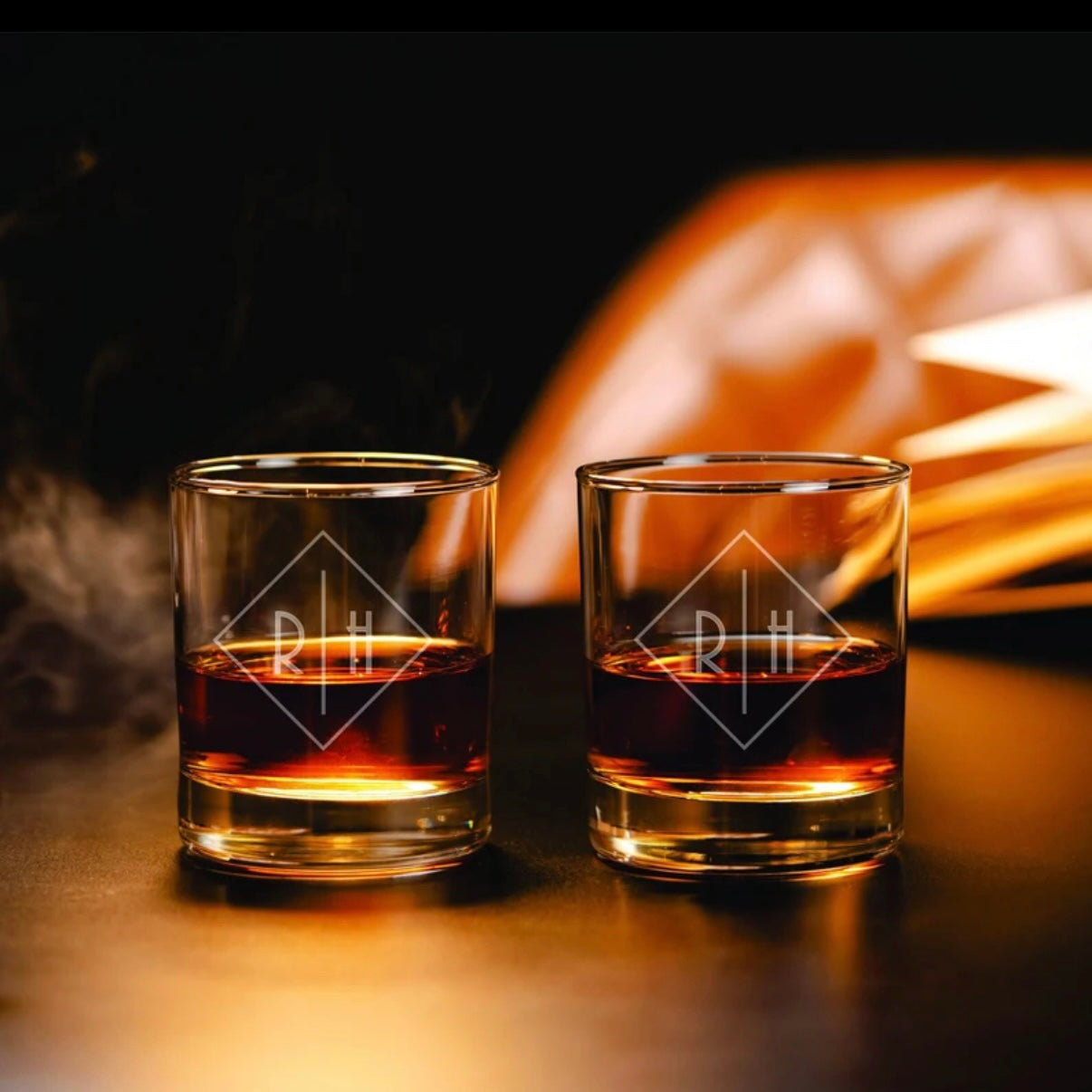 custom whiskey glasses