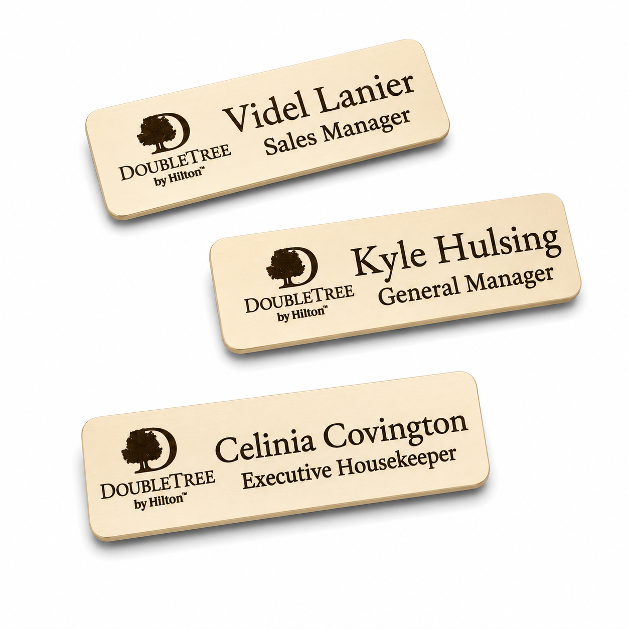 laser engraved wood name tags 