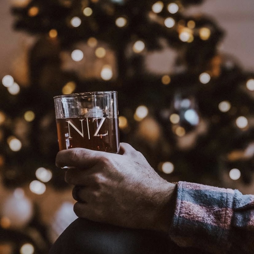 personalized whiskey glass