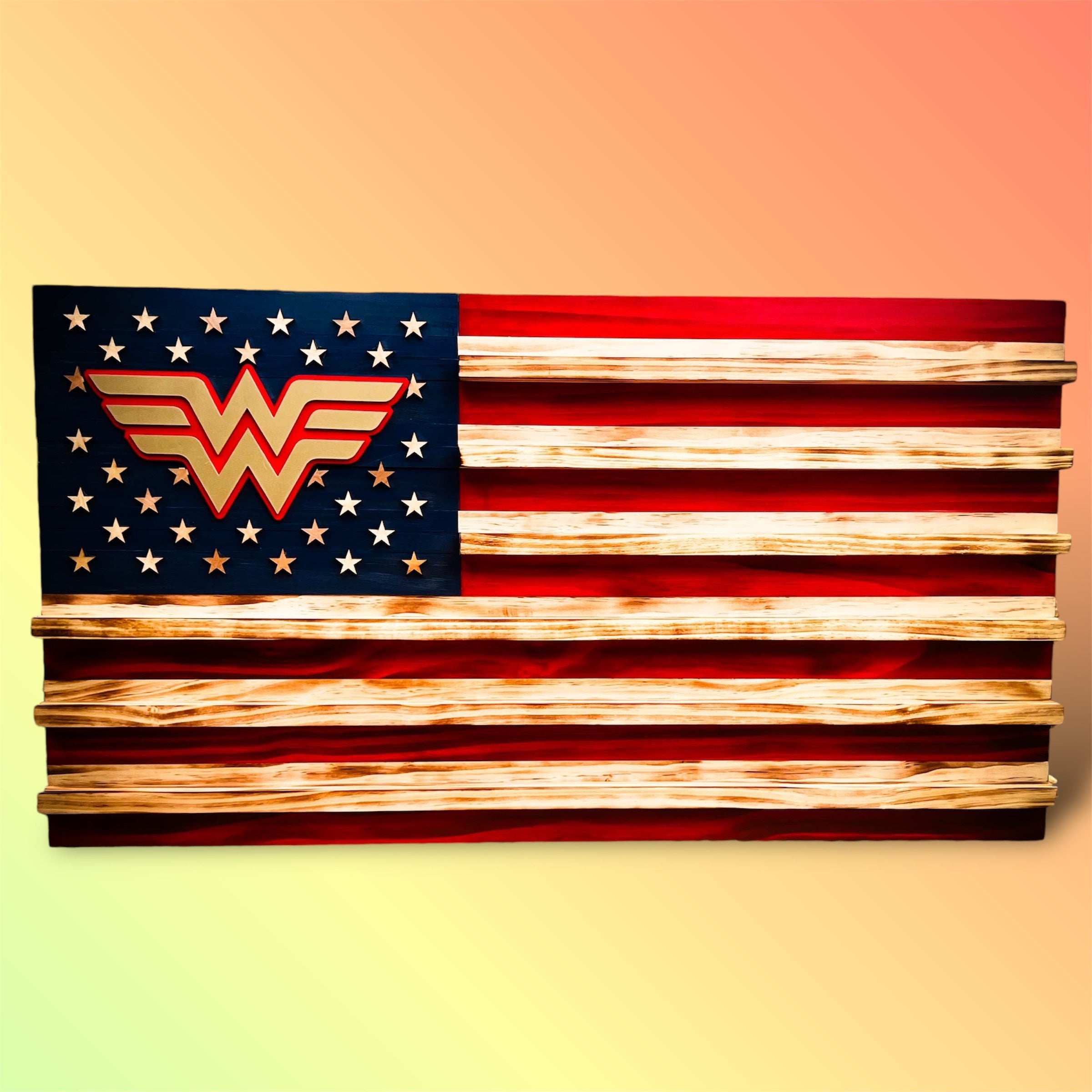 wonder woman coin flag 